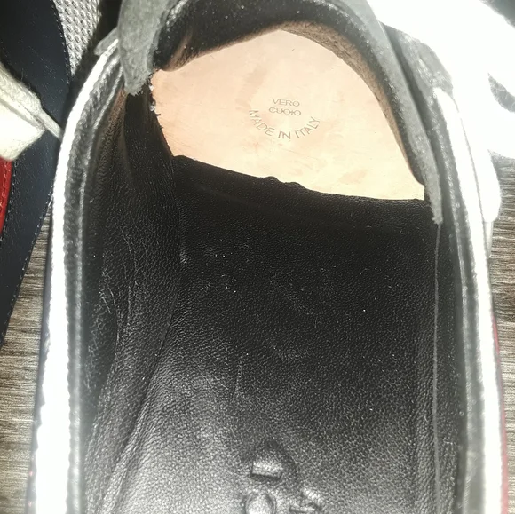 ππSOLDππGucci Rete Atlantide White Blue Red Black Men's Sneakers - Picture 15 of 16